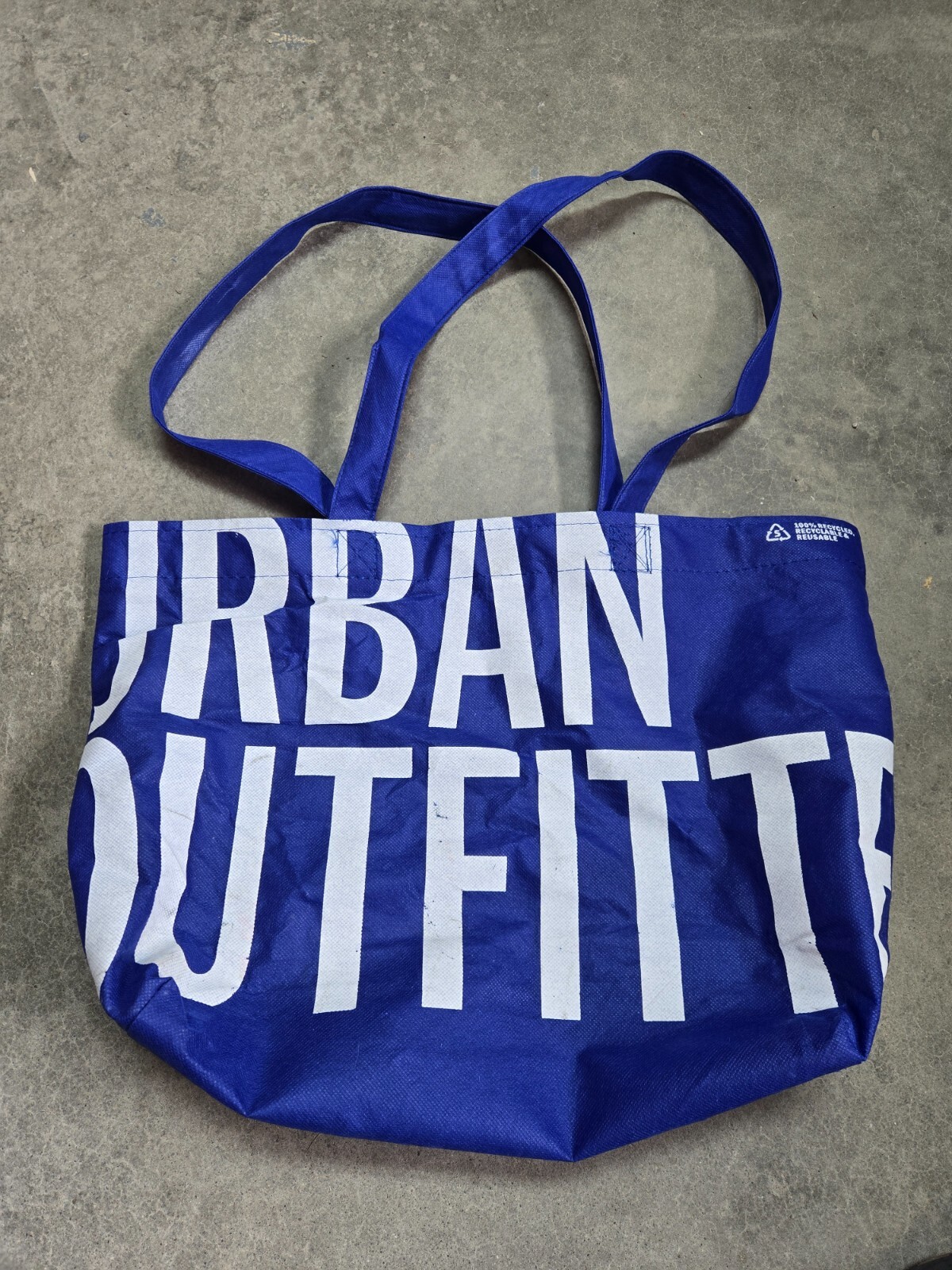 Urban Outfitters Blue Recycled Reusable Tote Bag