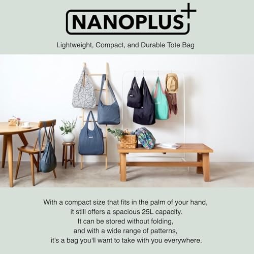 Compact Reusable Grocery Tote Bag – Lightweight, Foldable & Packable 30L Red
