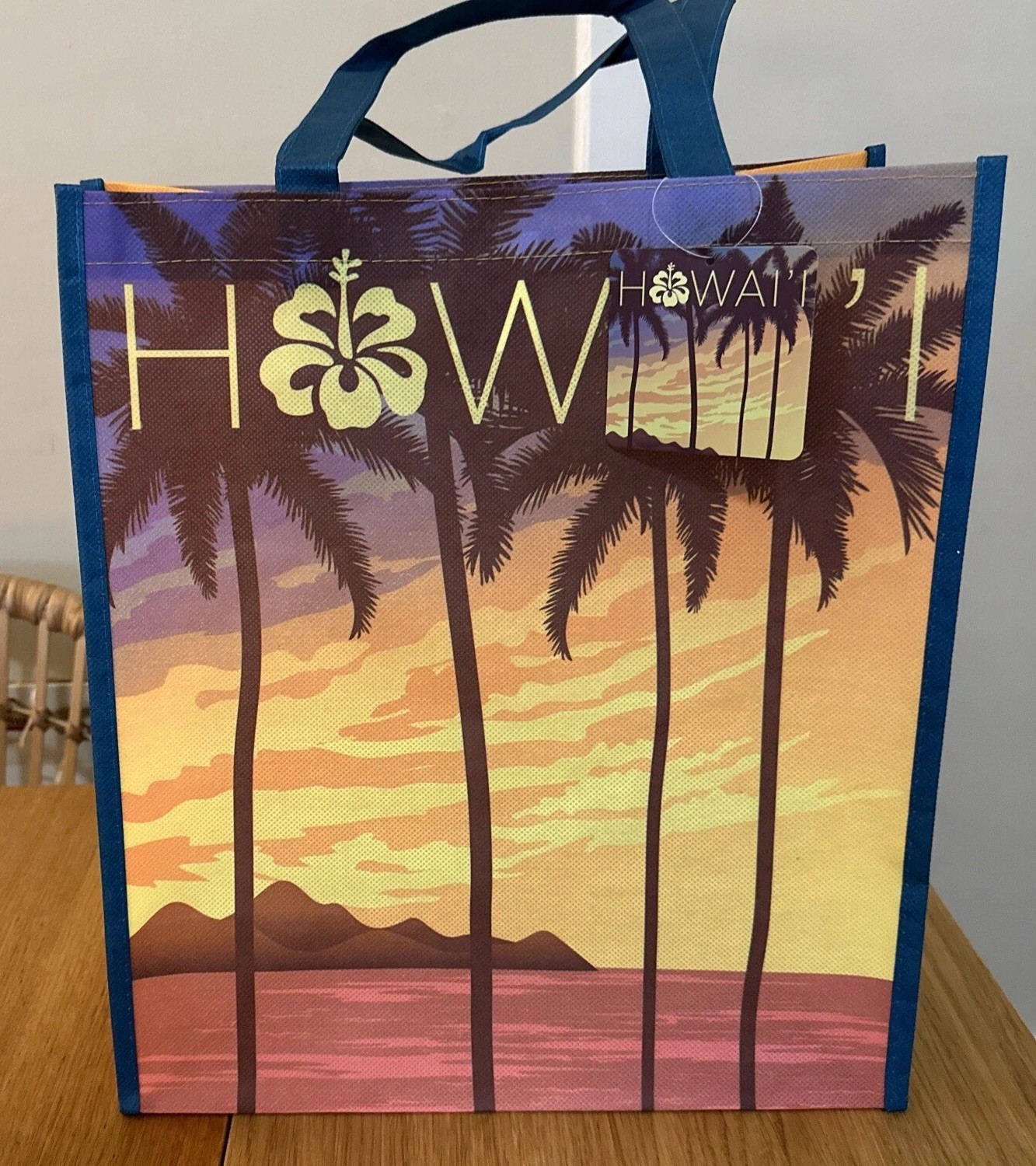Whole Foods Market Tote Bag HAWAII Eco-Friendly Maui Kaui Big Island New