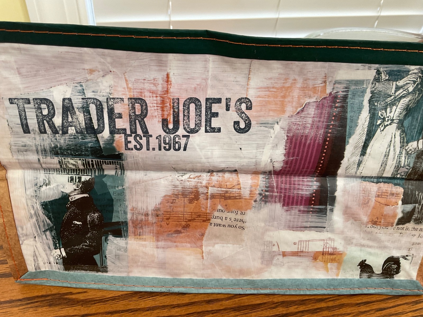 NWT Trader Joes Chicago Shopping Tote Bag