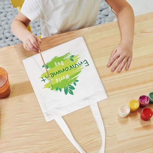 8X7.5 Inch Sublimation mini tote bags,Blank 20 * 20cm White Canvas Bags *20pcs