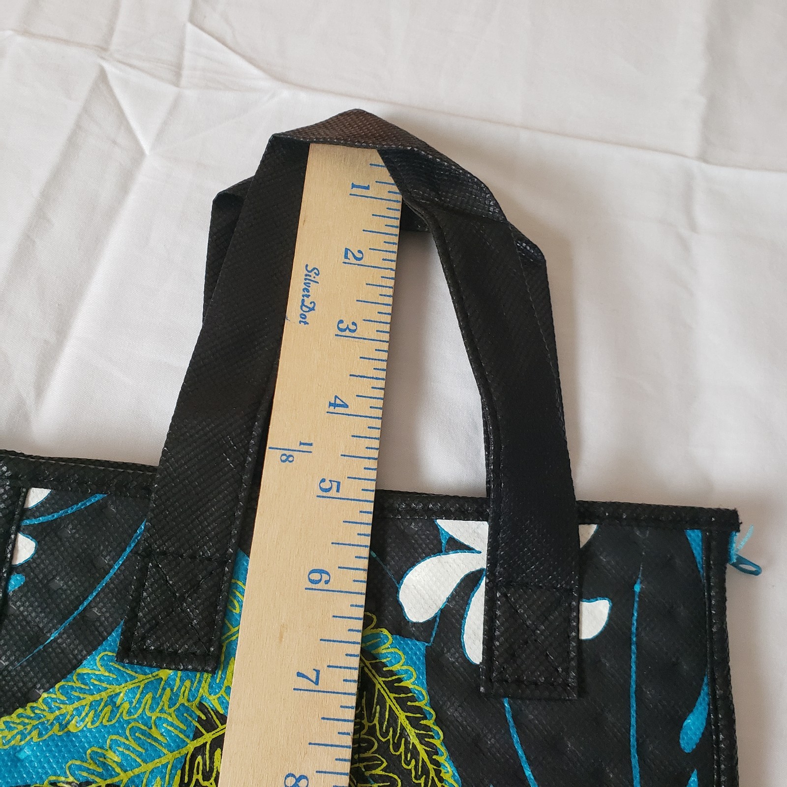 Hawaii Tropical Paper Garden Insulated Eco Friendly Wine/Beverage Shopping Tote