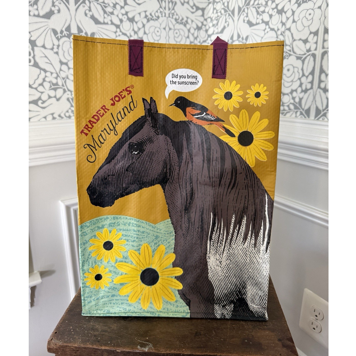 Trader Joe’s Maryland Reusable Shopping Bag NWT – MD State Tote