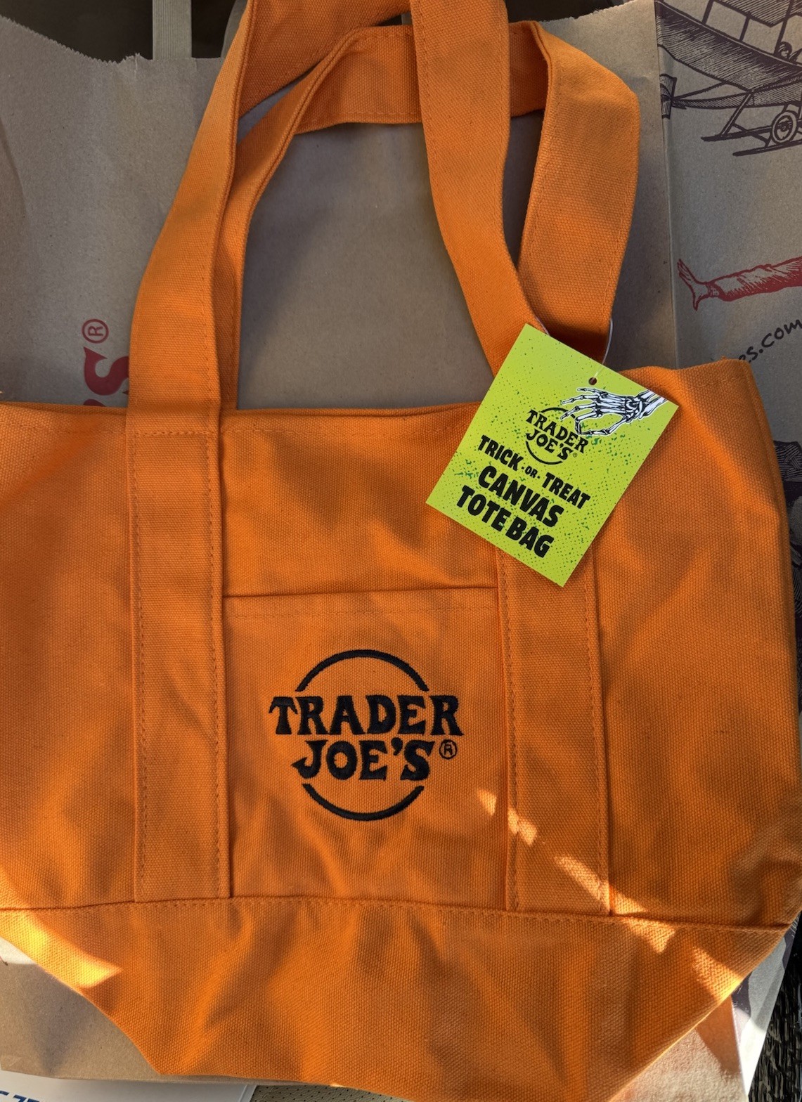 TRADER JOE’S HALLOWEEN *SET OF 4 TOTES* NWT + FREE GIFT FAST SHIP! 🎁