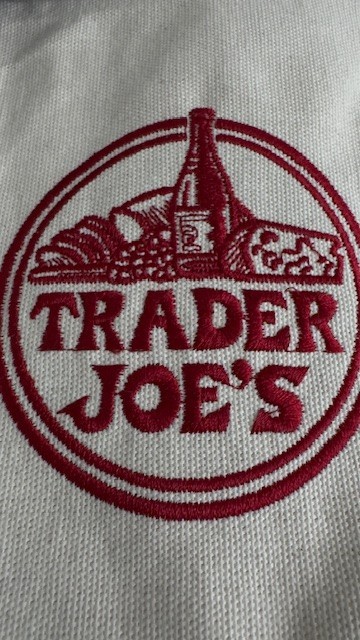 Trader Joe’s Canvas Tote Shopping Bag – LARGE CLASSIC NAVY BLUE – NEW with TAGS