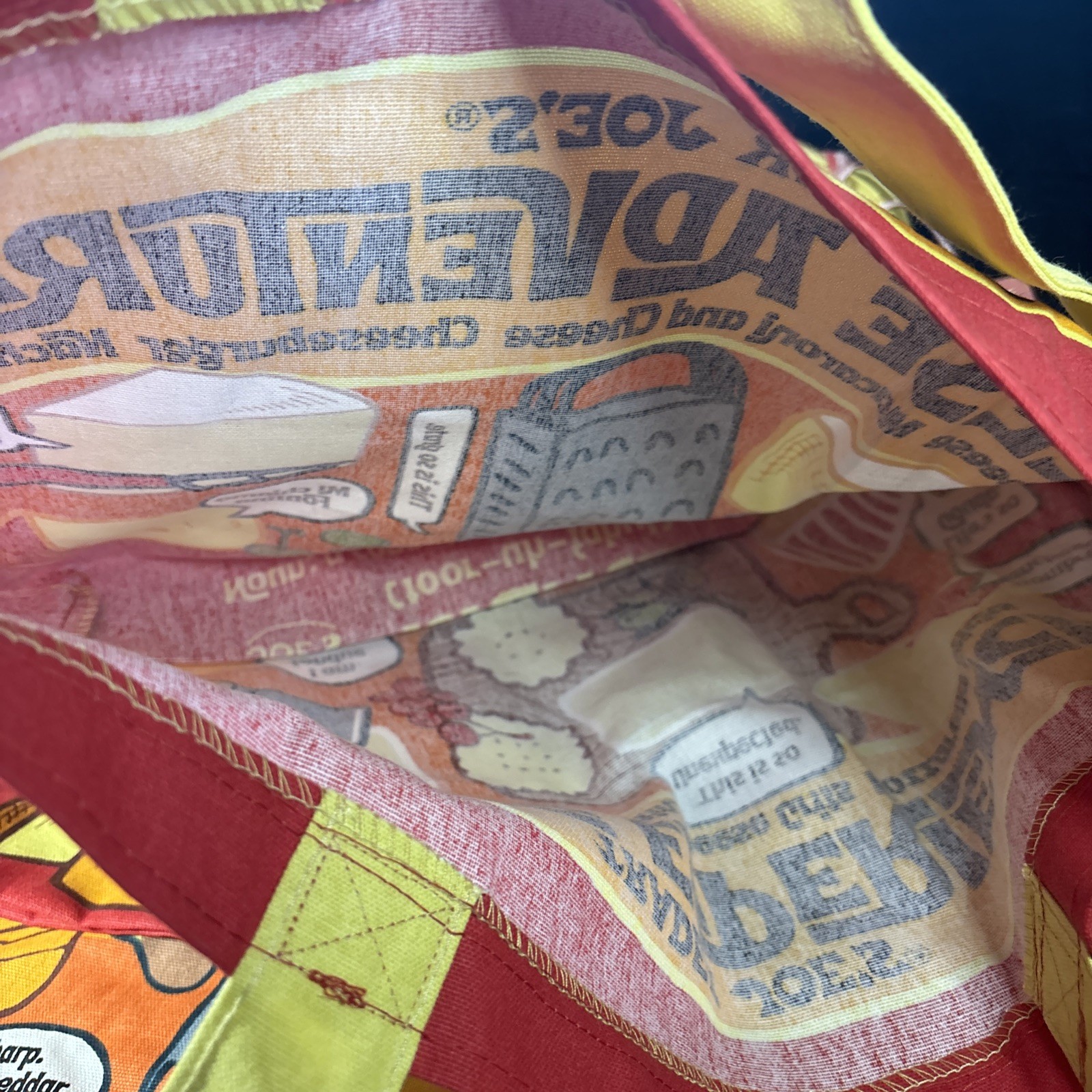 (3) Trader Joe’s Bag NEW Cheese Experience Canvas Shopping Bags Heavy Duty