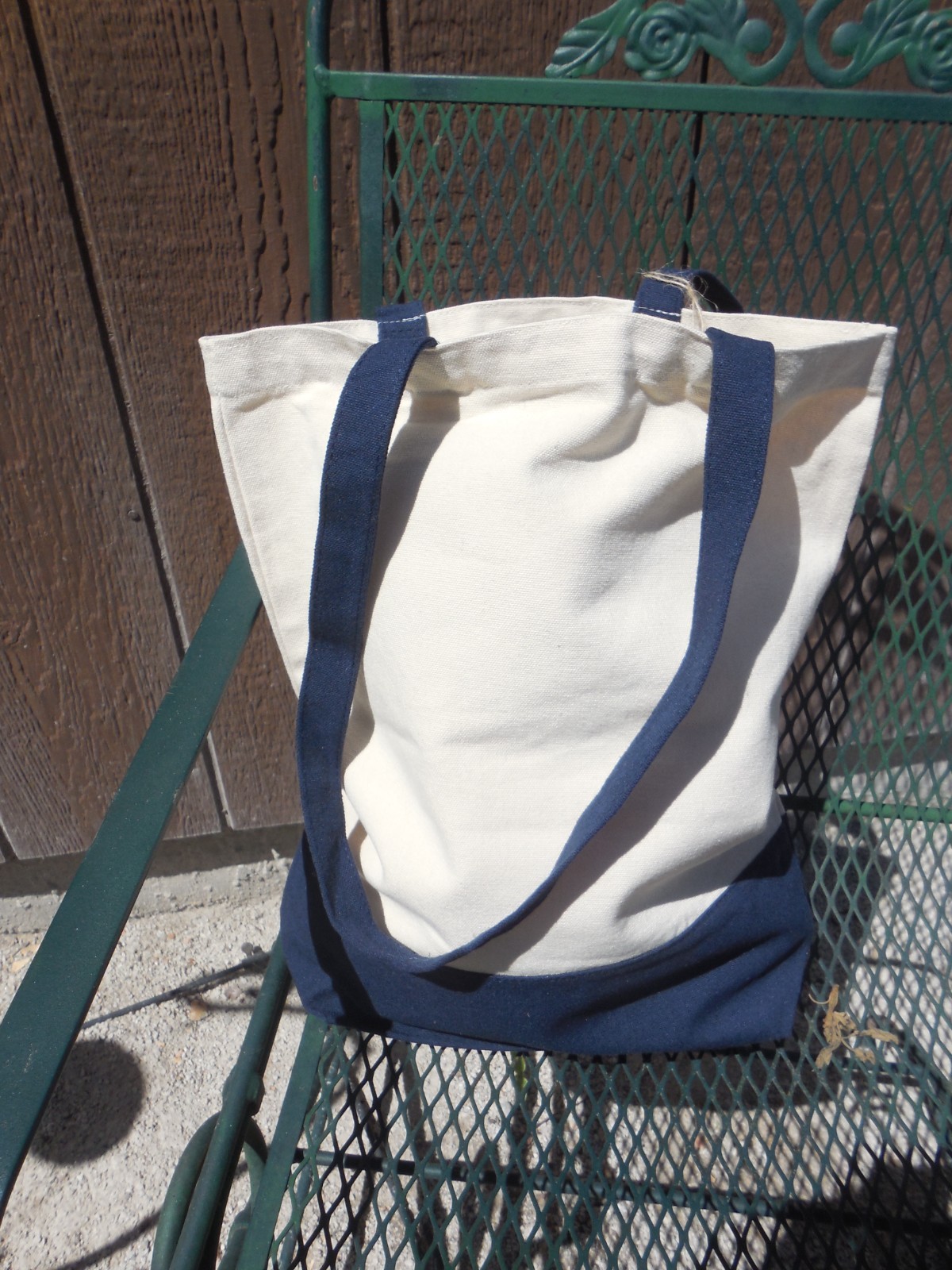 Machine Embroidered Canvas Retirement Bag