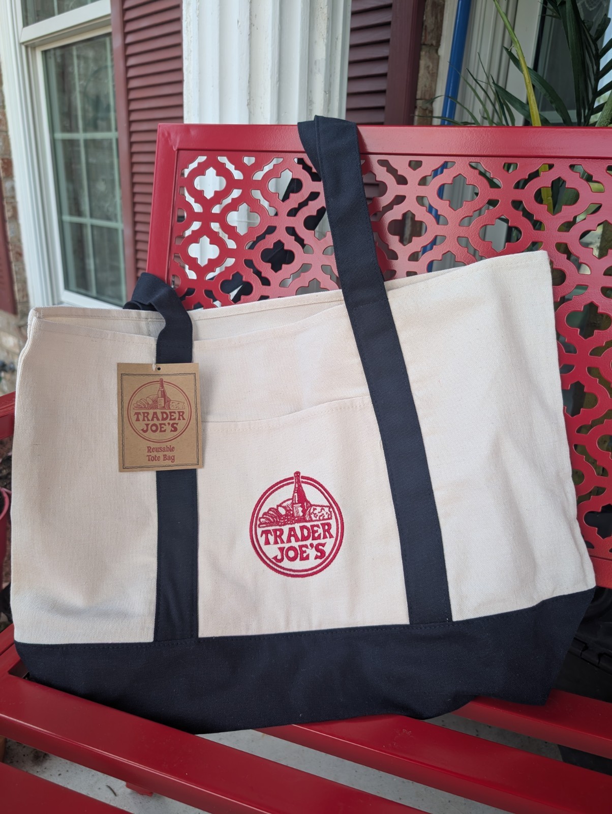 TRADER JOE’S ~ Reusable Tote Bag