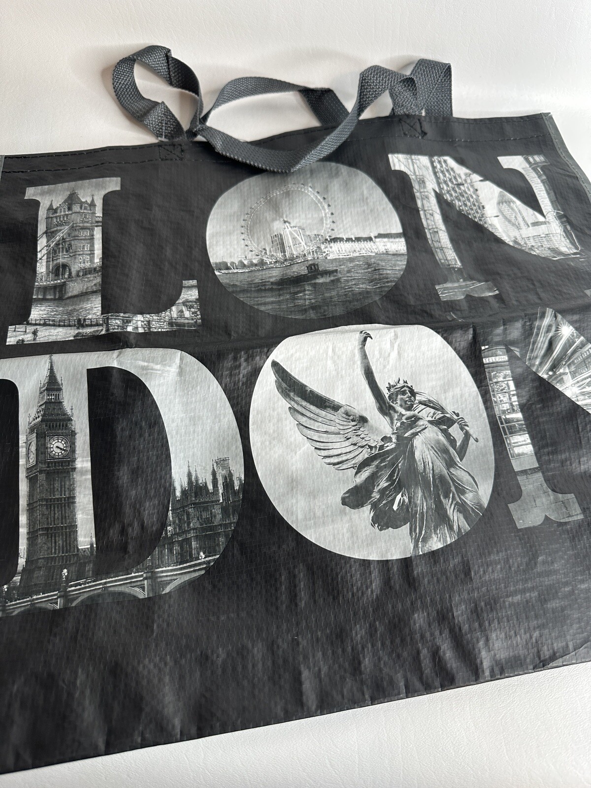 Marshall’s | Huge Reusable Bags | LONDON | 17.5″x 19.5″x7.5″