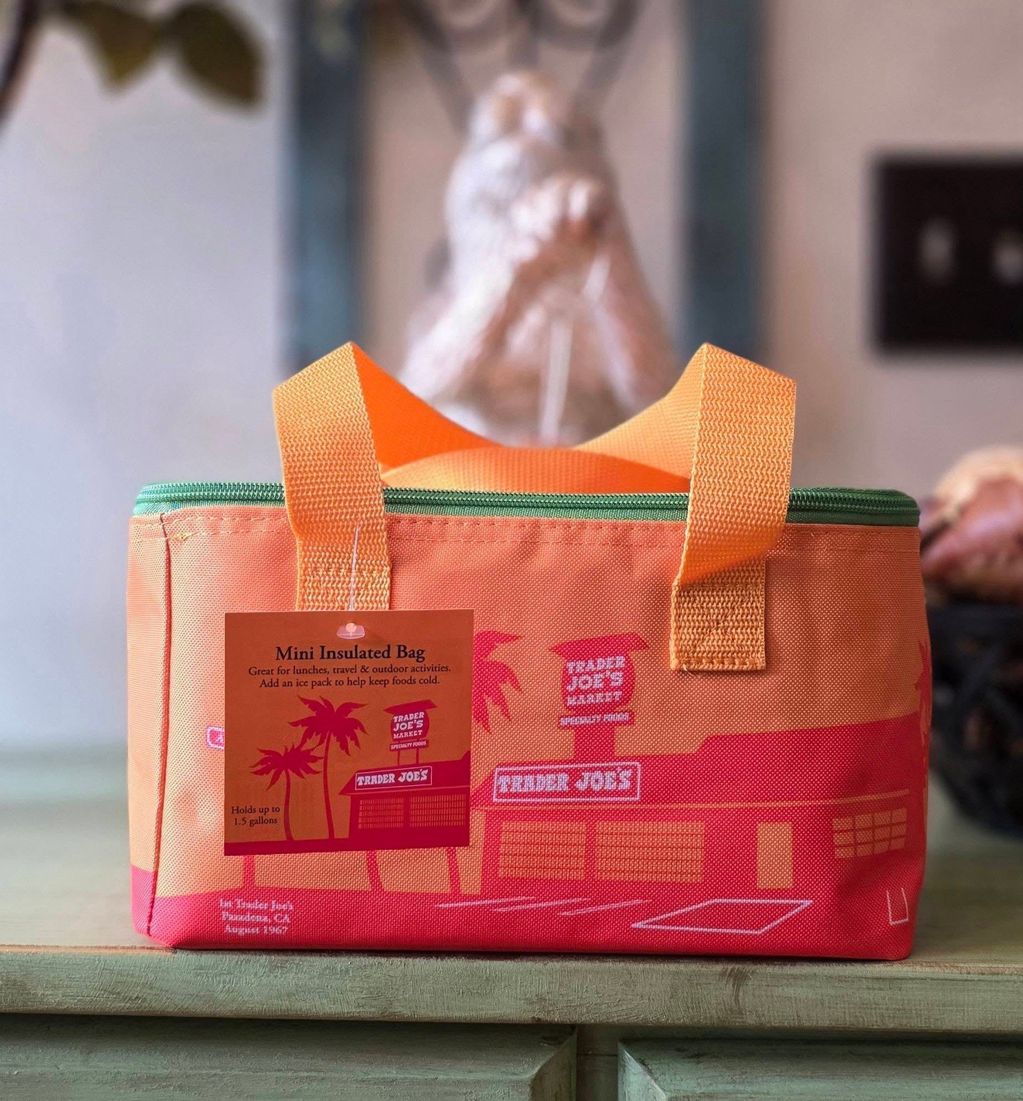 Trader Joe’s 2026 “Summer Fun” Mini Insulated Tote Bags Set of 6 NWT Authentic