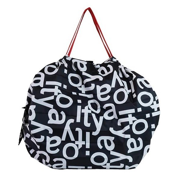 ITOYA Shupatto Compact Bag Foldable Eco bag 15L Black Size:M