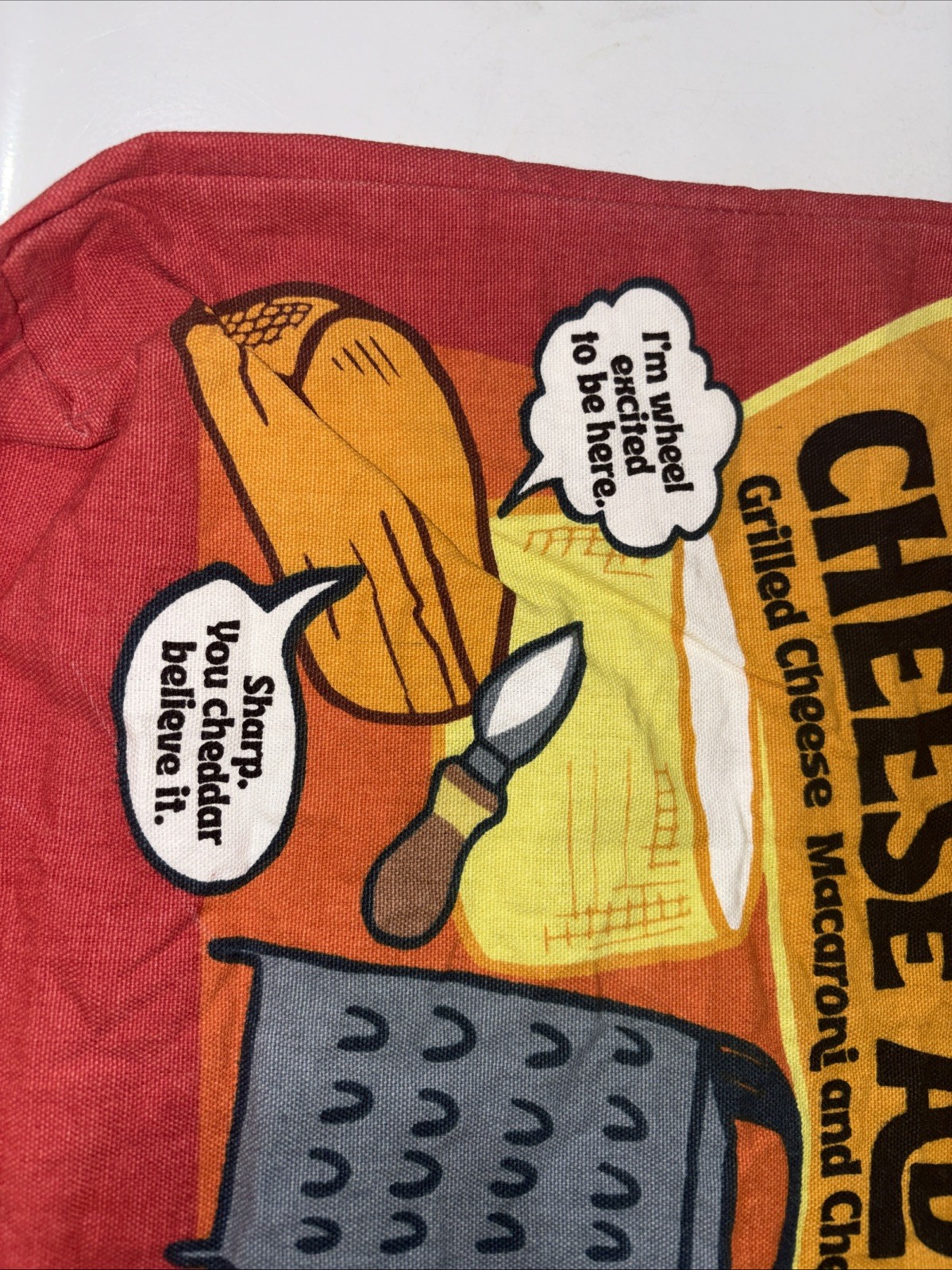 Trader Joes Cheese Tote Shopping Bag Experience Extravaganza Canvas Fun Graphic