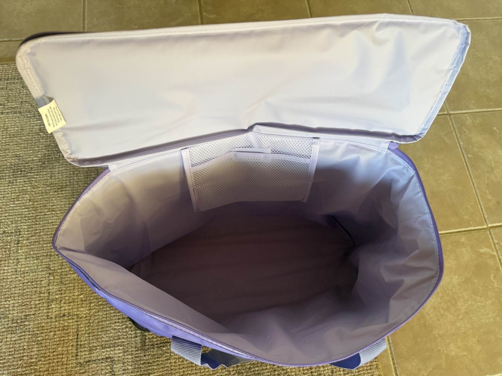 ⭐Trader Joe’s Large 8 Gal Lavender Purple Insulated Shopping Bag ✨