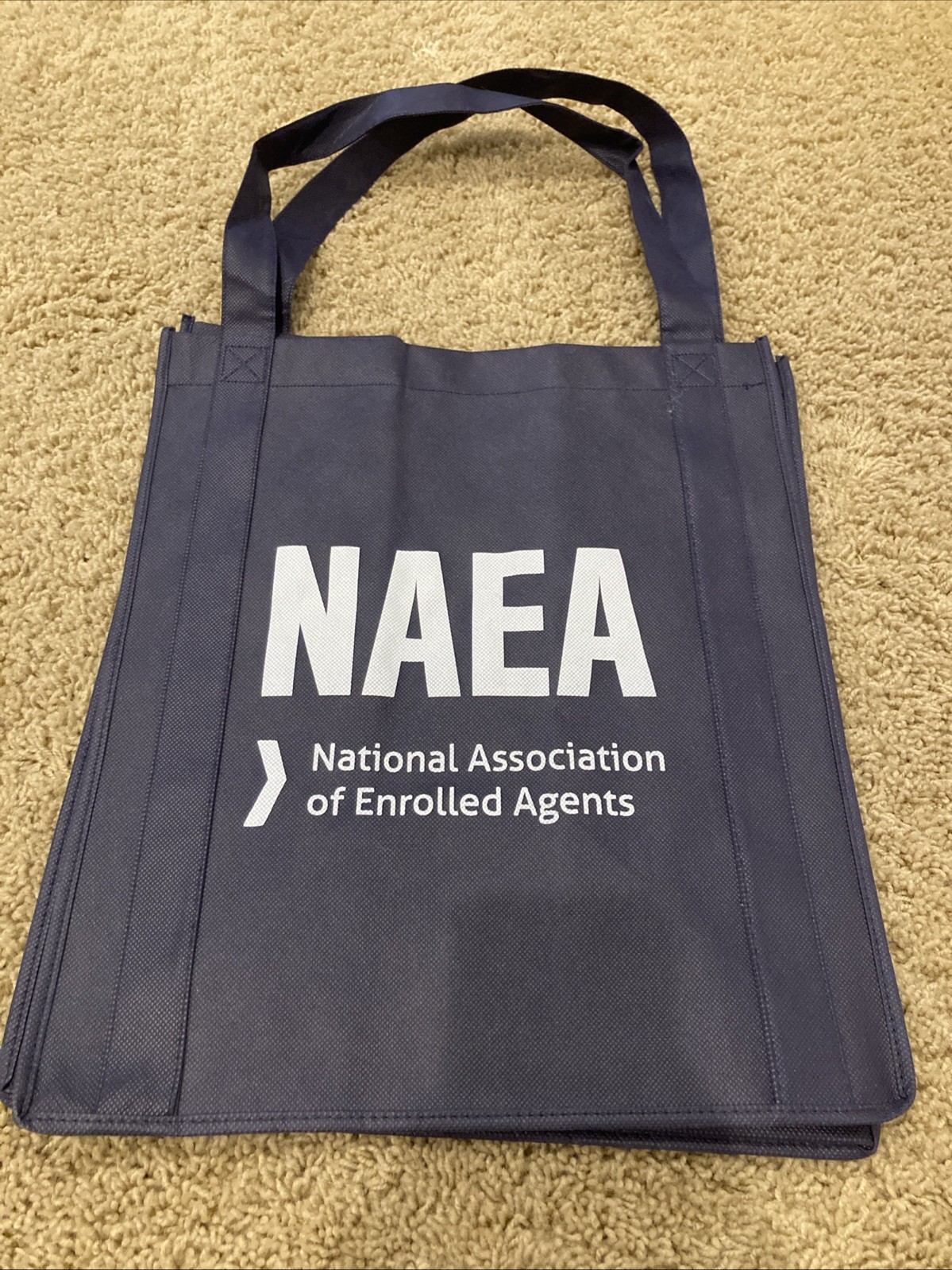 Enrolled Agent NAEA Tote Bag 13″ x 15″ x 10″ Reusable- New!