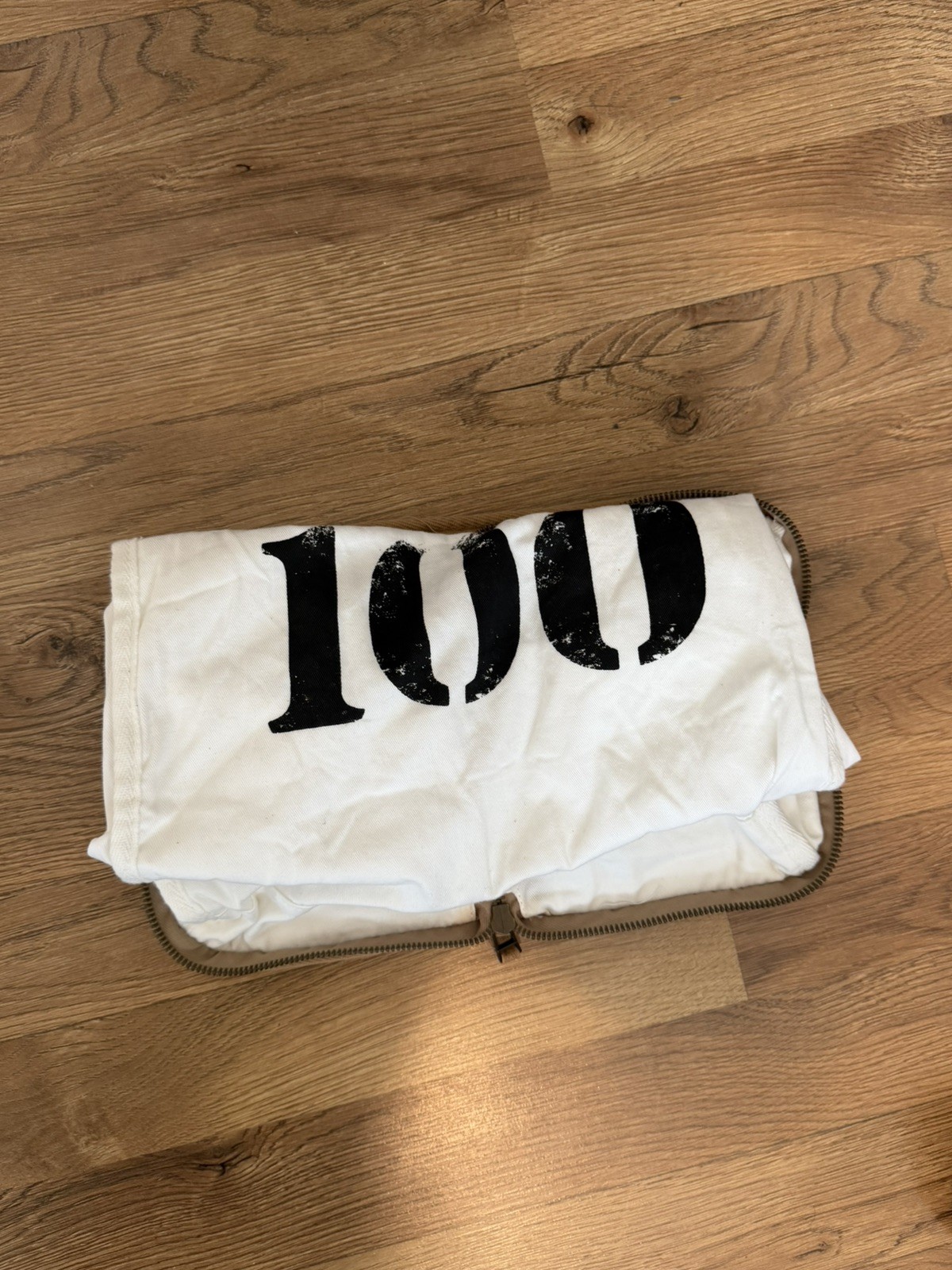 Whole Foods Tote Shopping Bag Reusable Convertible Pouch Feed 100 Cotton-Burlap
