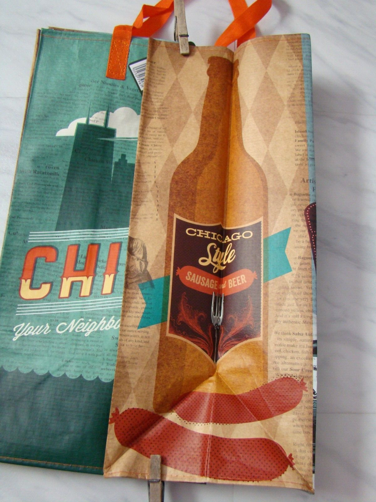 New Trader Joe’s Chicago Reusable Bag Shopping Grocery