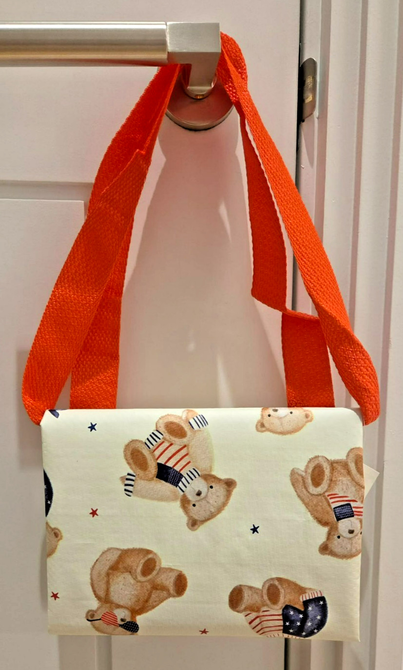 NWT TJ MAXX- American Teddy Bears – Large Reusable Shopping Tote Eco Bag