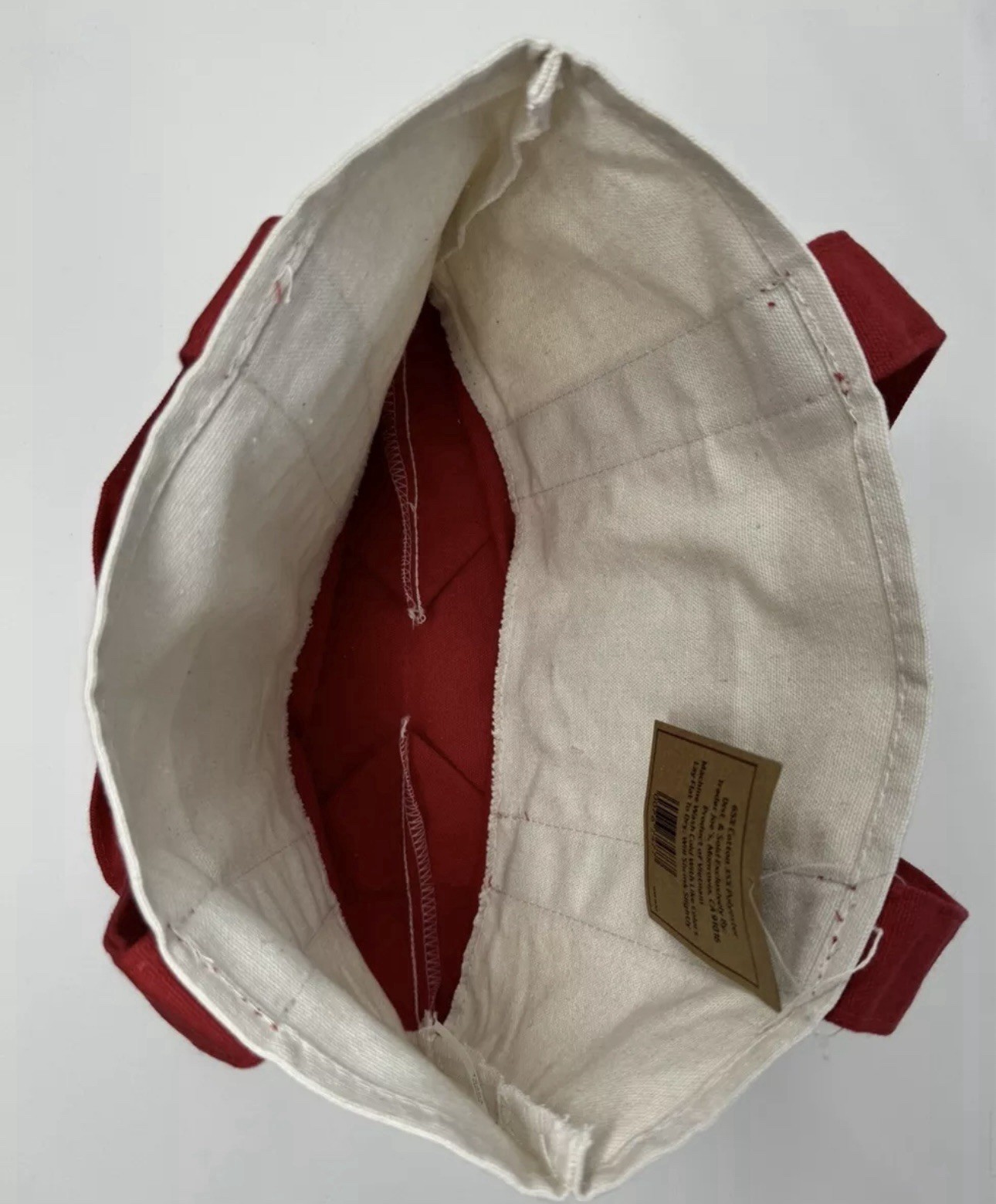 TRADER JOE’S RED MINI CANVAS TOTE BAG NWT FREE GIFT 🎁 VALENTINES DAY