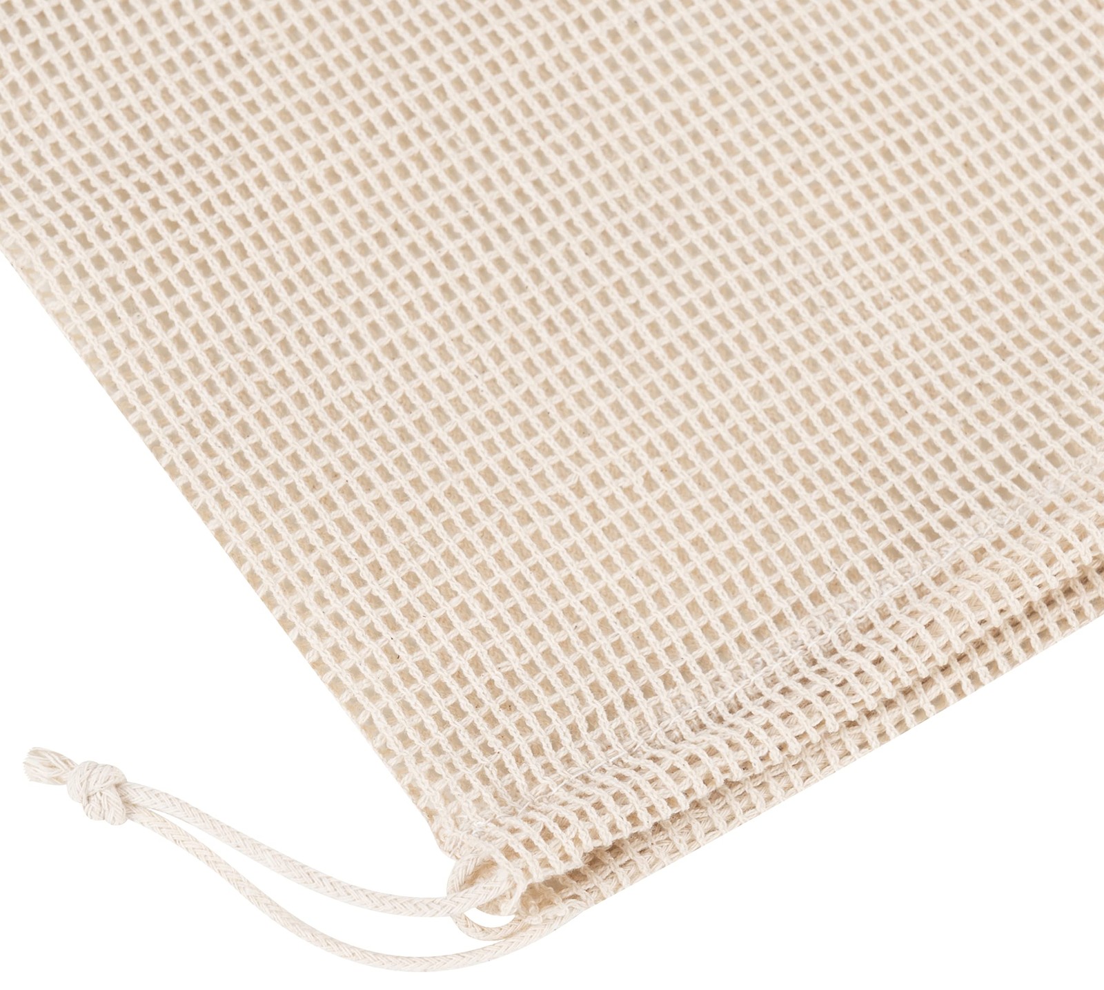 100 Percent Cotton Double Drawstring Mesh Bag Herb Nut Spice 6×8 Inch 5 PCS