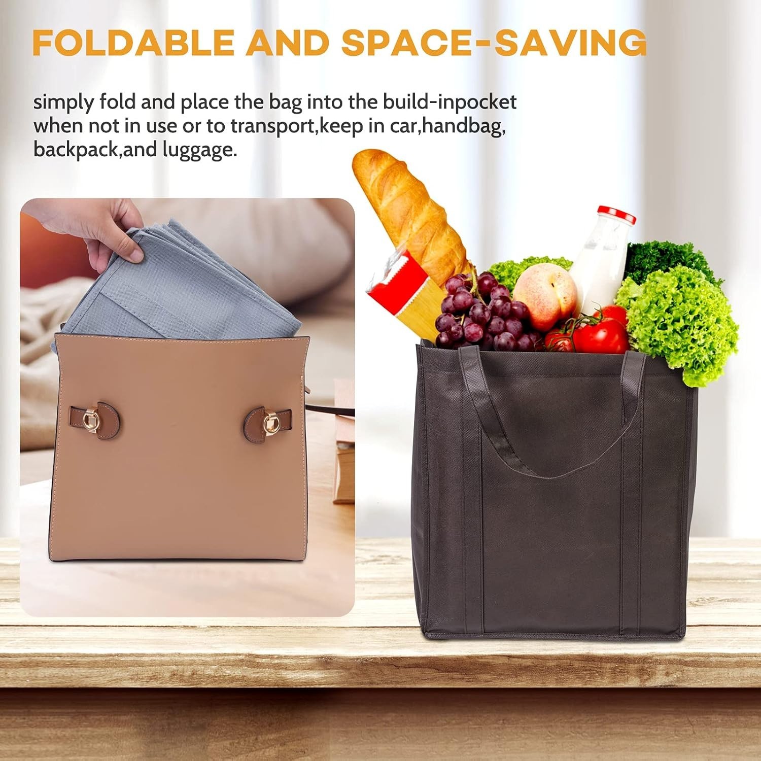 Stylish Multicolor Reusable Tote Bags – 24-Pack, Perfect for Shopping & Gifts