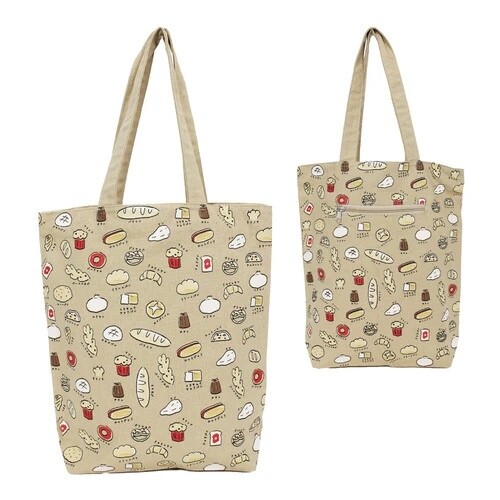 POLKA POLKA Eco-Friendly Reusable Stylish Bag with Zipper shopping school work