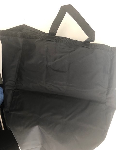Porsche 31585 Go Green Grocery Black Bag 9″ x 12″ x 15″