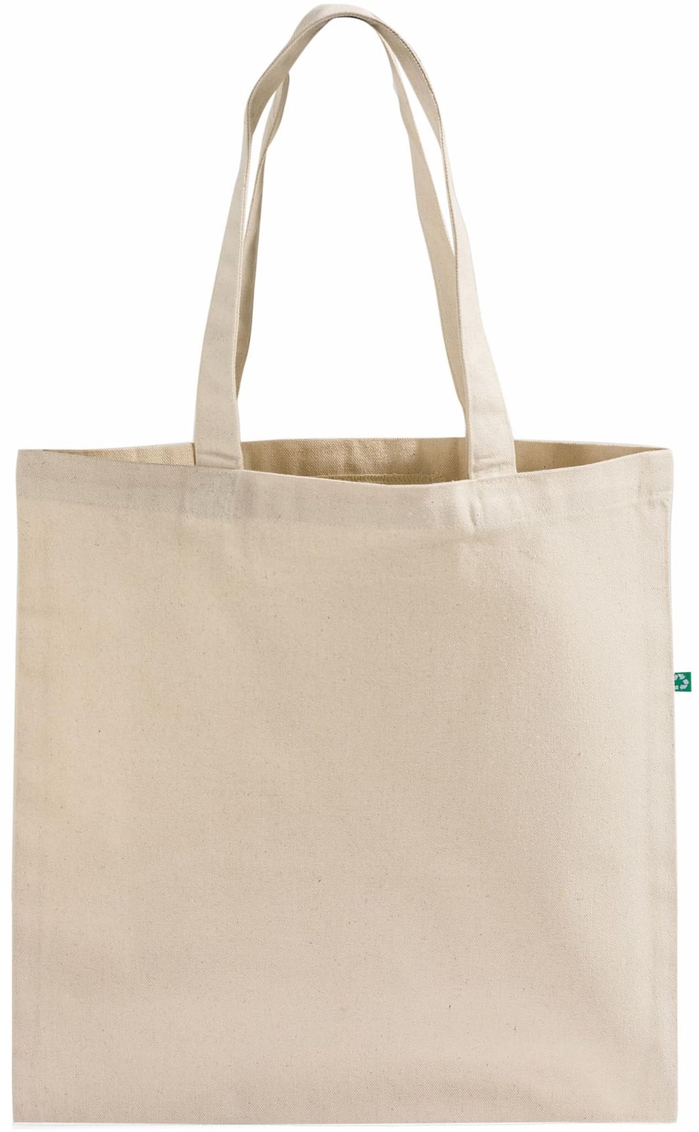 12 Pack Wholesale Recycled Canvas Tote Bags in Bulk 15×16 Heavy Duty Reusable…