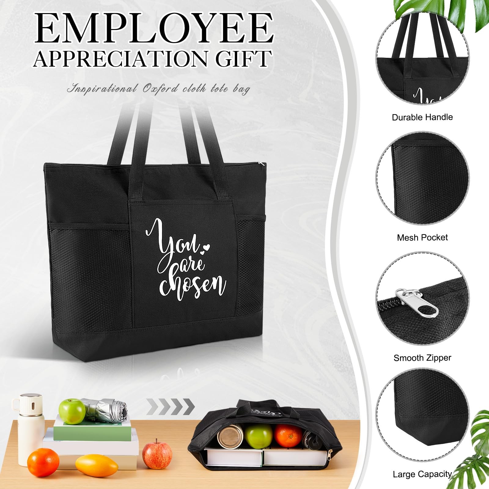Employee Appreciation Gifts Bulk Thank You Tote Bags for Women Nurses Team