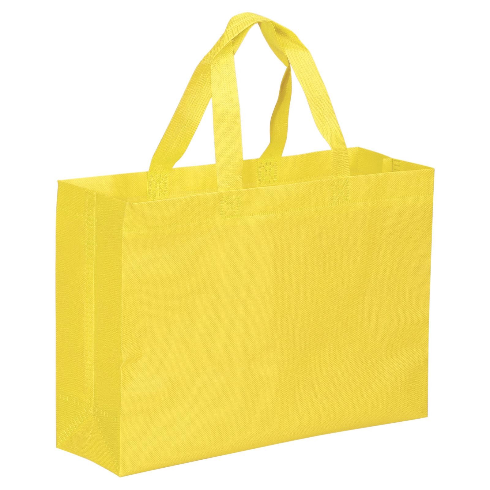 30x40cm reusable gift bags 10pcs non-woven shopping bag yellow