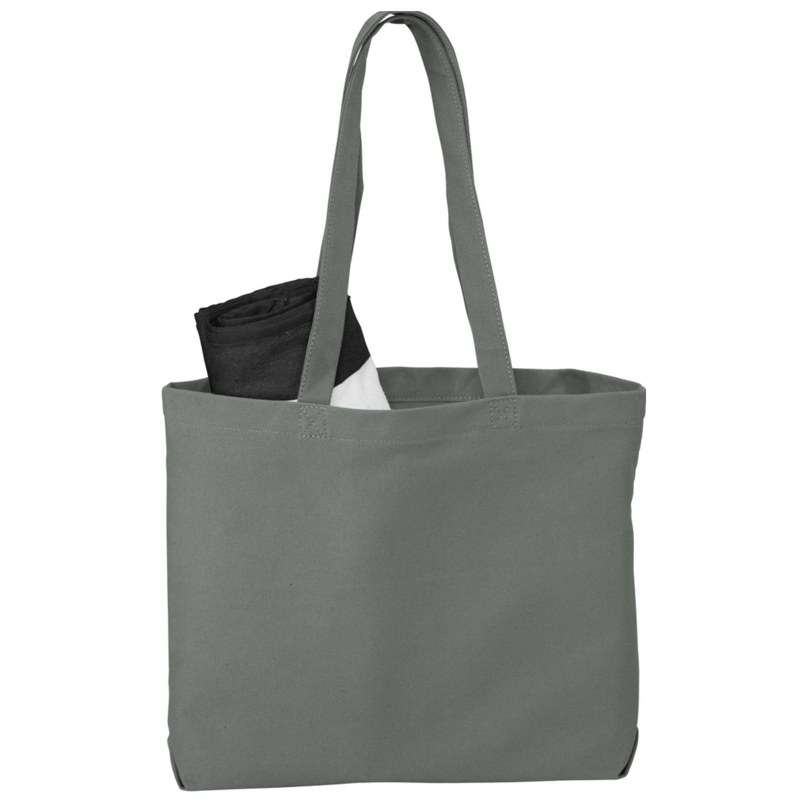PORT AUTHORITY Beach Wash Tote Bag – Canvas Shoulder Hand Bag – Shopping Boat