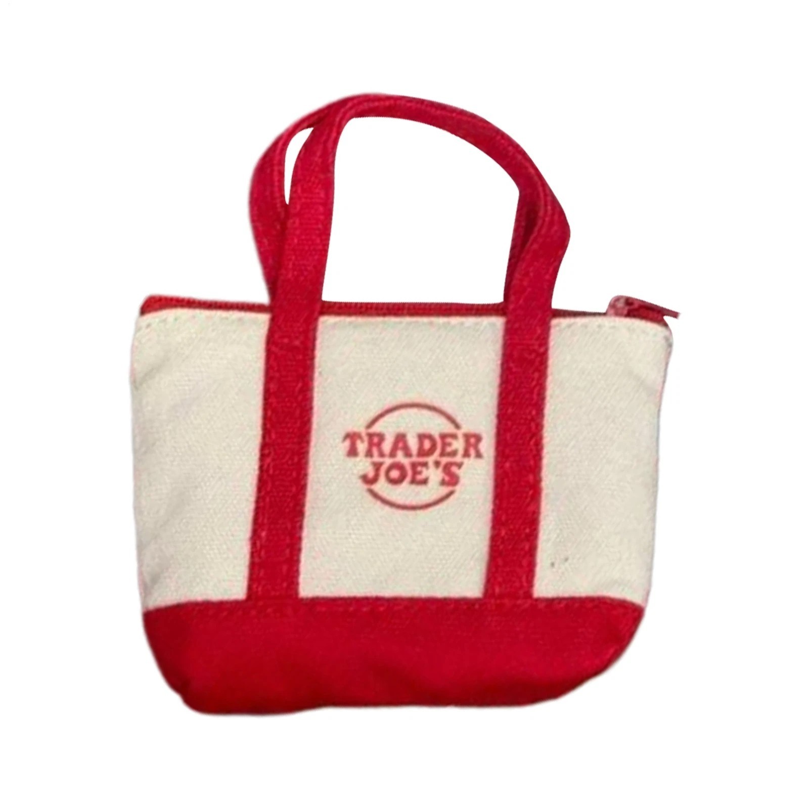 Trader Joe’s Canvas Micro Tote with Grocery Bag 2025 Christmas Limited NEW