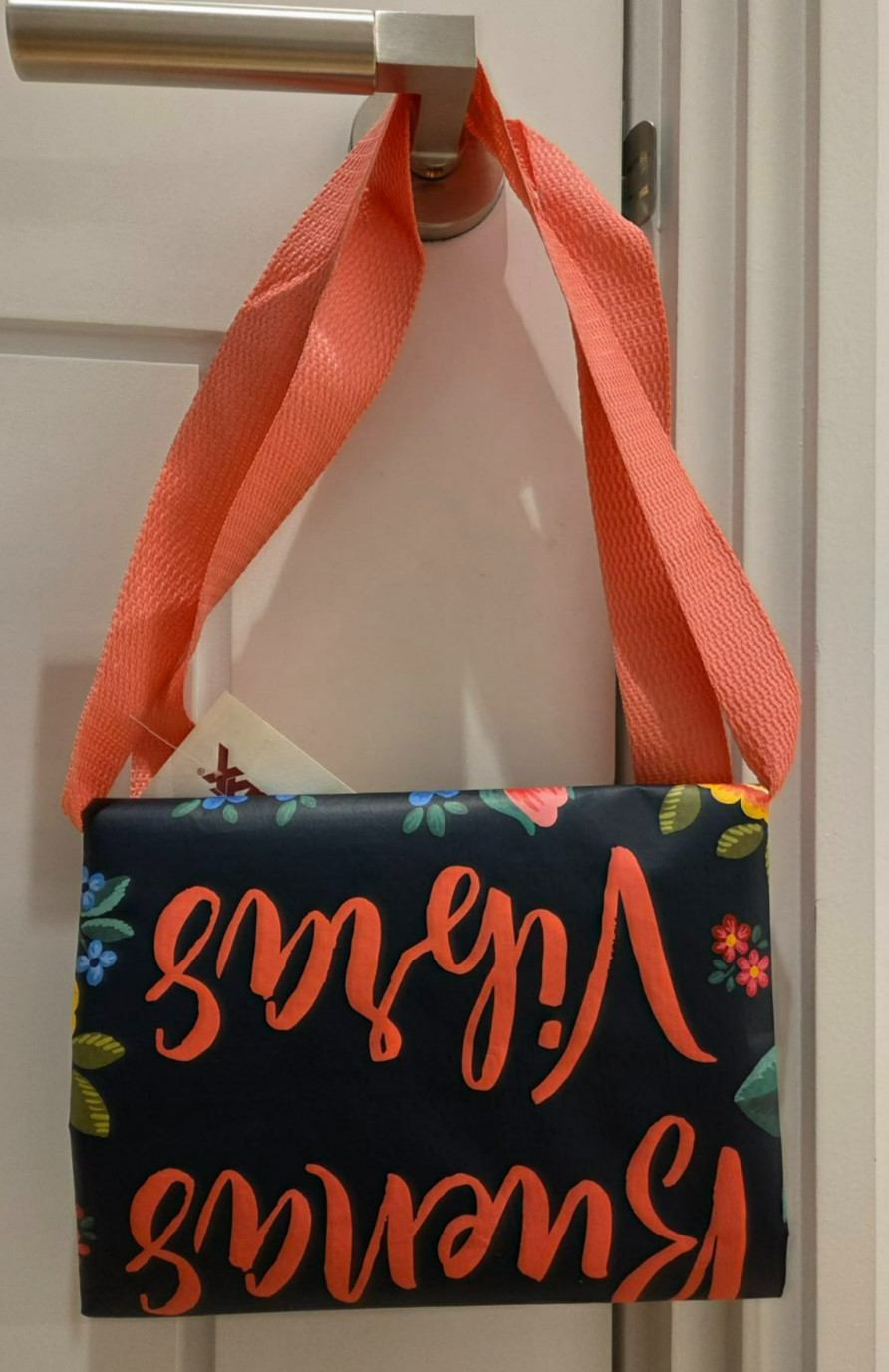 NWT TJ MAXX – Buenas Vibras (Good Vibes) – Large Reusable Shopping Tote Eco Bag