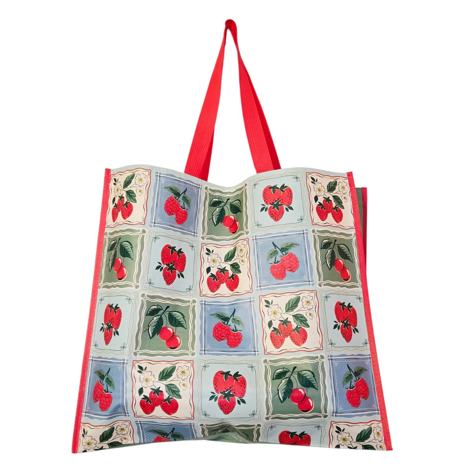 Strawberries Strawberry Blossom Raspberries Cherries Gift Bag New TJMaxx