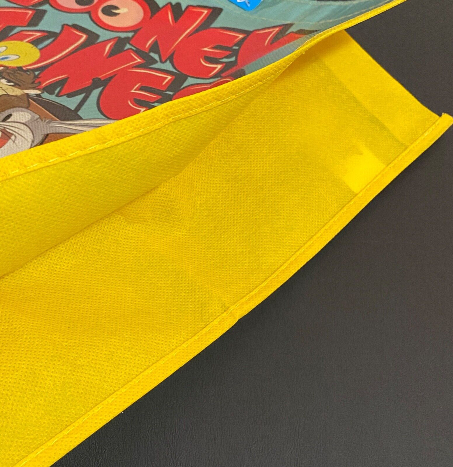 Looney Tunes Tote Bag Sack Warner Bros. Cartoons Bugs Tweety Shop WB Nostalgic z