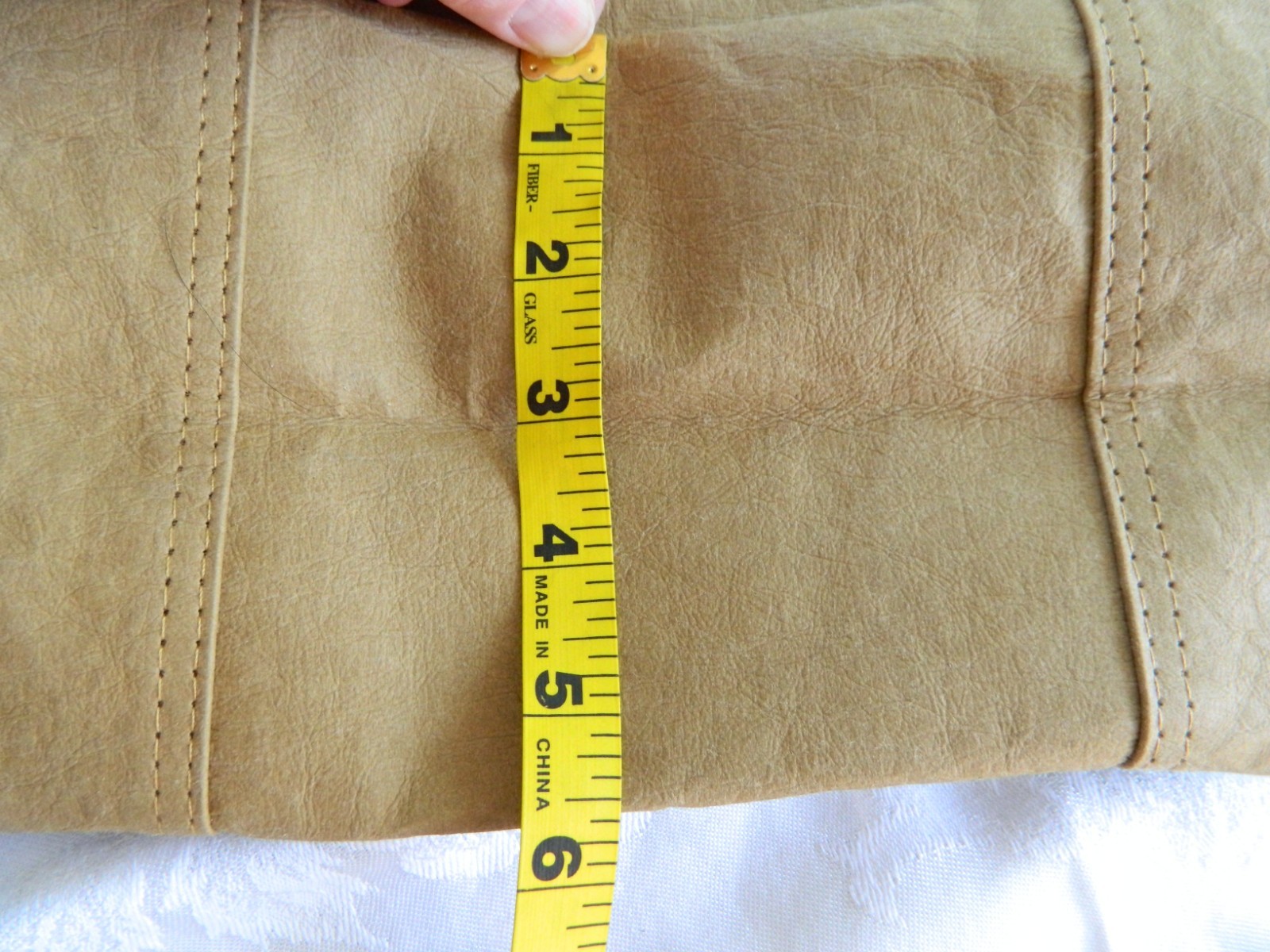 Out of the Woods Iconic Brown Natural Paper Shopper Tote Bag Reusable 15″x17″