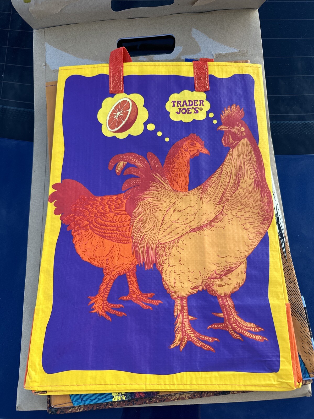 RARE Trader Joe’s Orange Chicken Reusable Bag