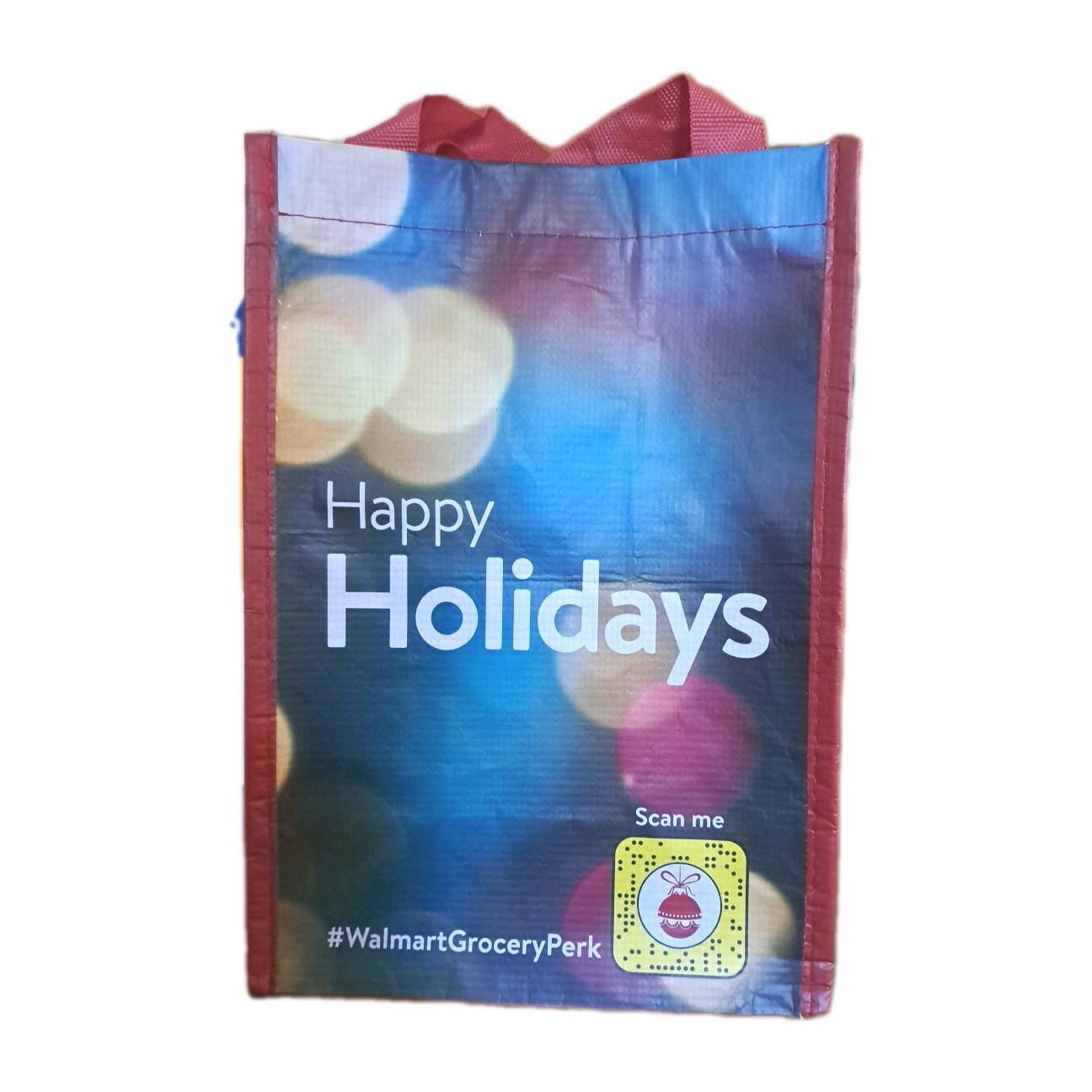 Walmart Reusable Curbside Limited Edition Shopping Tote Bag Collection Lot of 2