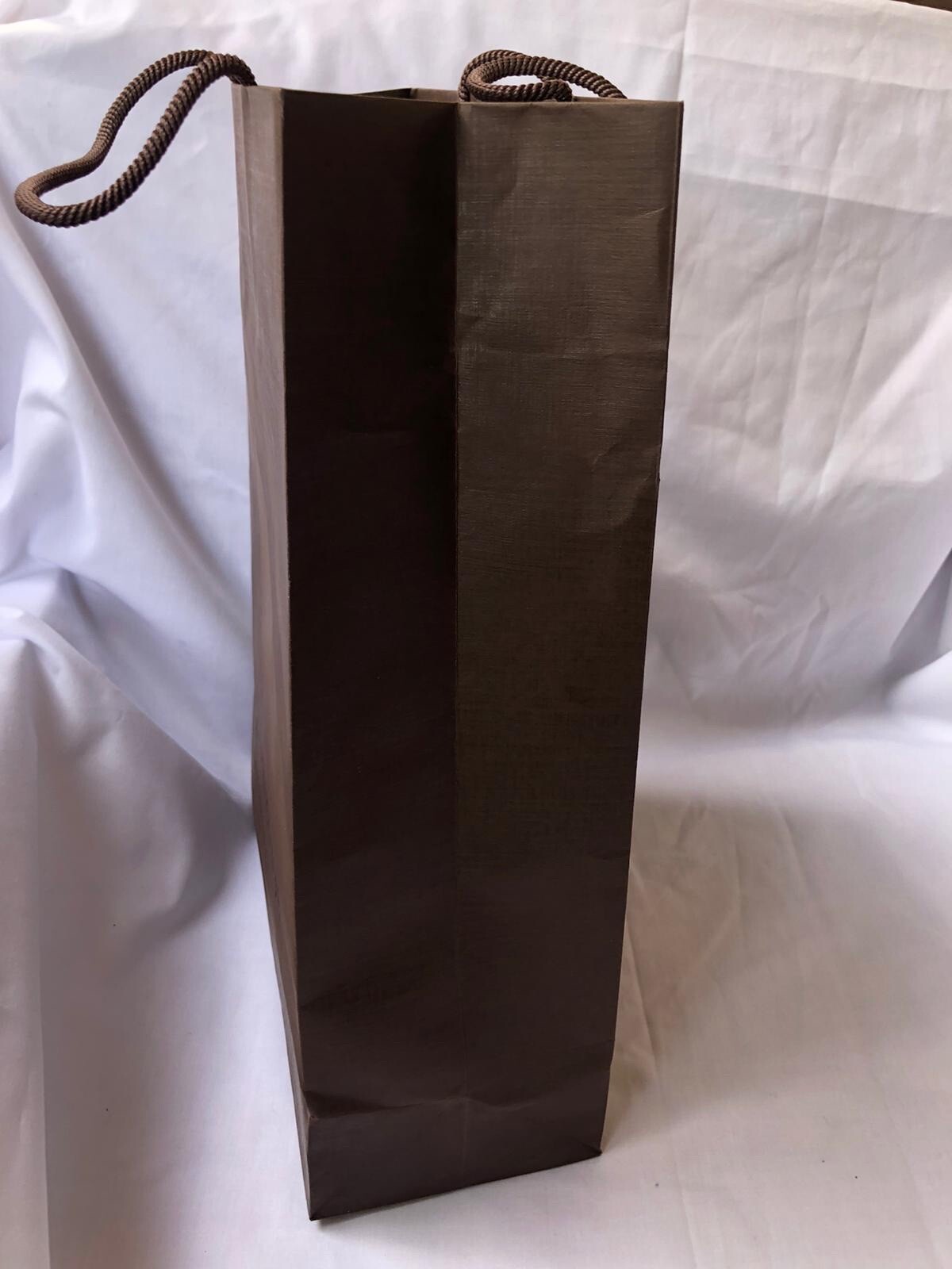 Louis Vuitton Paper Shopping Bag Reusable Brown 14″ x 9.6″ x 4.3″