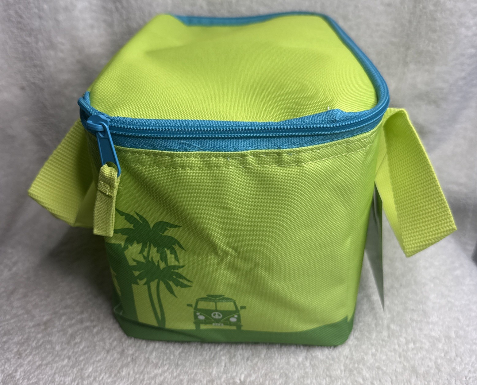 Trader Joe’s 2026 Mini Insulated Summer Mini Tote Cooler Bag Green Orange