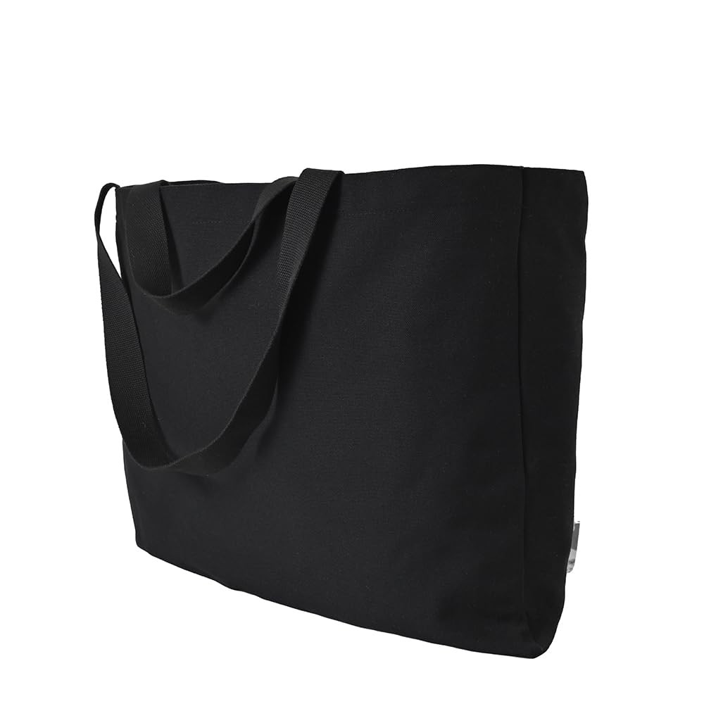 16oz Canvas Heavy Duty XXXL LARGE Grocery Bag Beach Tote Shopping Bag Moving …