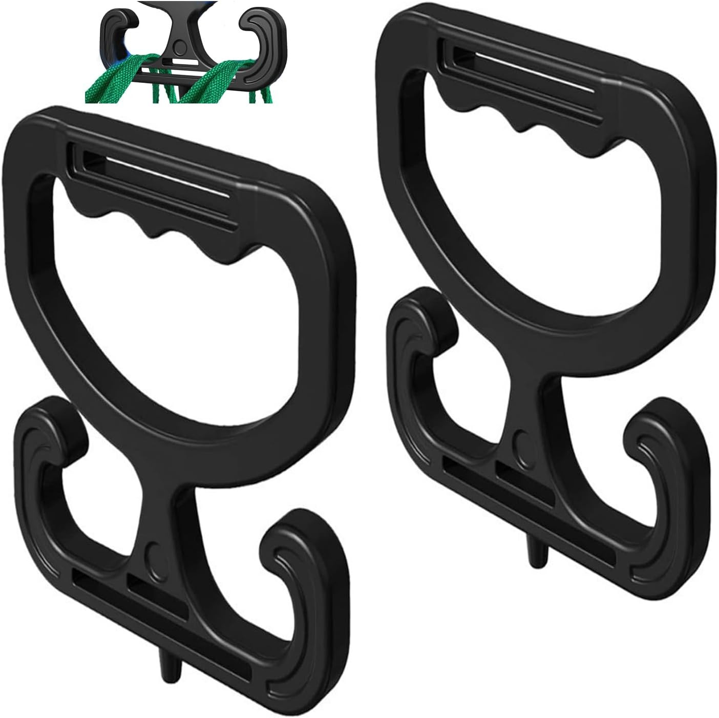 2 Pack Grocery Bag Carrier Handle, Holds 100Lbs, Heavy Duty Carry Handle, Comfor