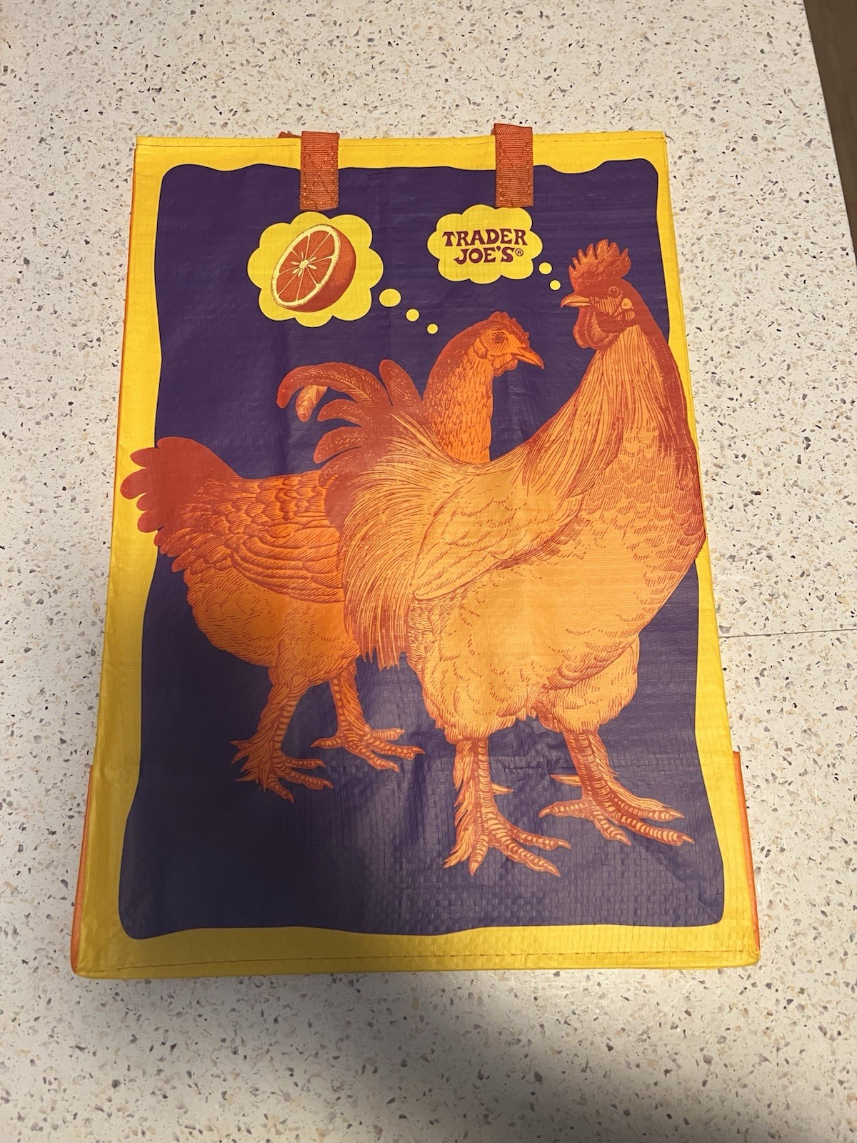 Trader Joe’s Orange Chicken Reusable Shopping Bag New and Rare
