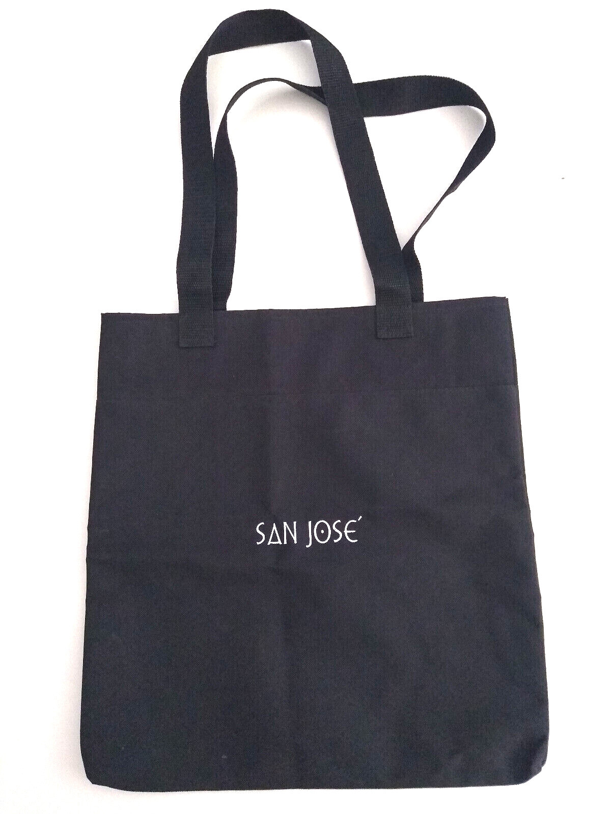San Jose NCA Canvas Reuseable Shopping Bag Black National Concierge Association