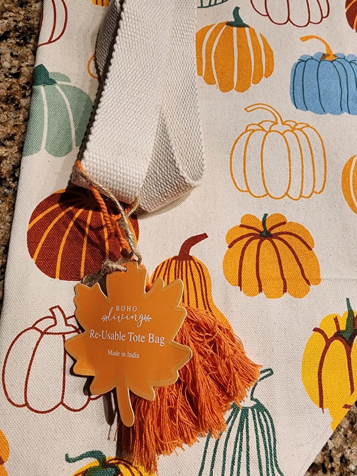 Tote Bag – Reusable – Pumpkins – Pumpkin – Fall – Halloween – Bags – Tote Bags