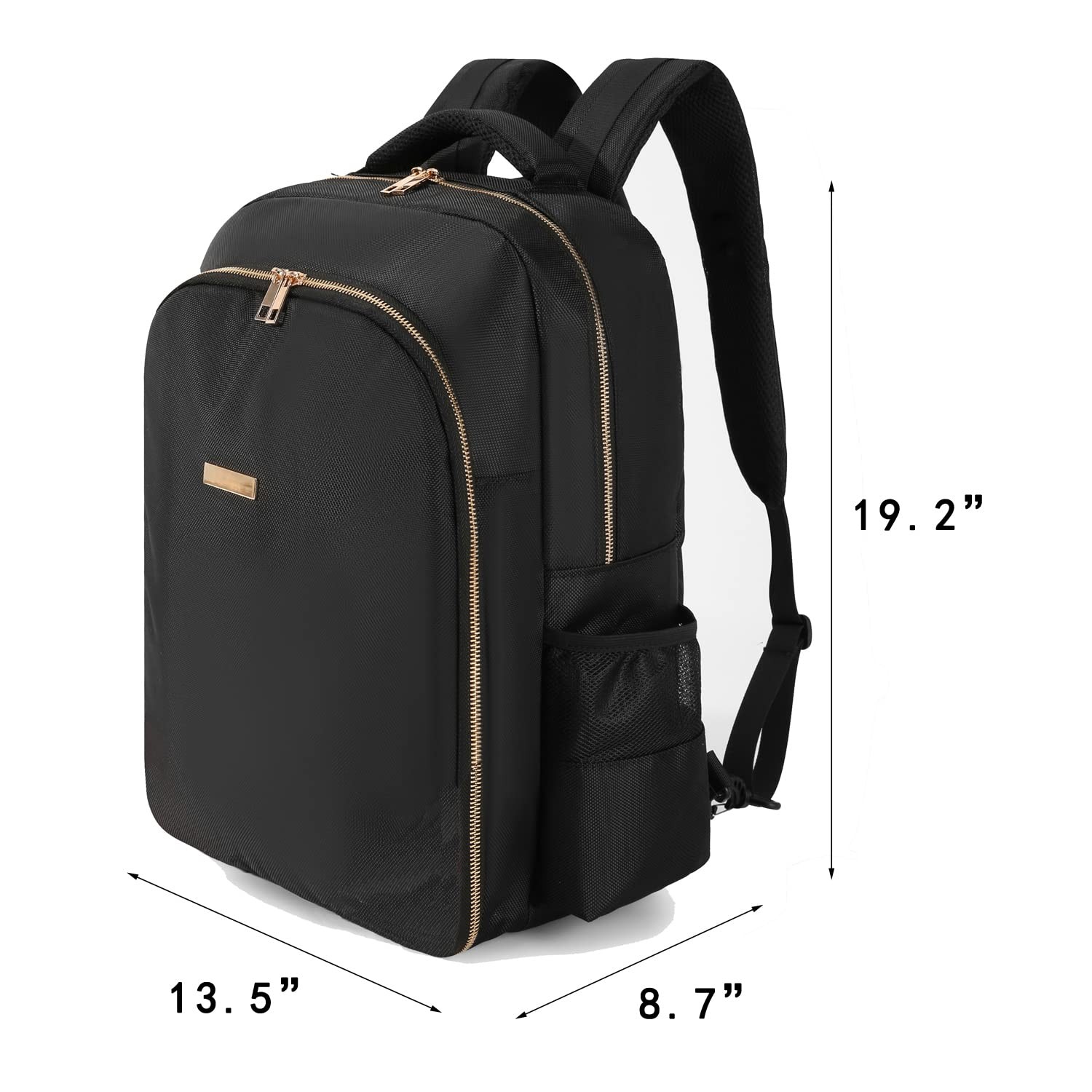 MAXPAND Large Backpack Bag Organizer for Barbers Clippers 19 INCHES, BLACK