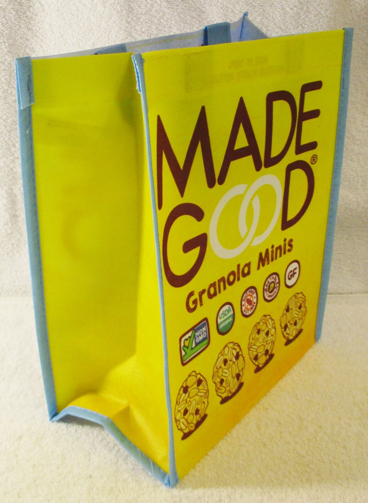 Lot of 12 Made Good Granola Tote Bags Made from Recycled Plastic