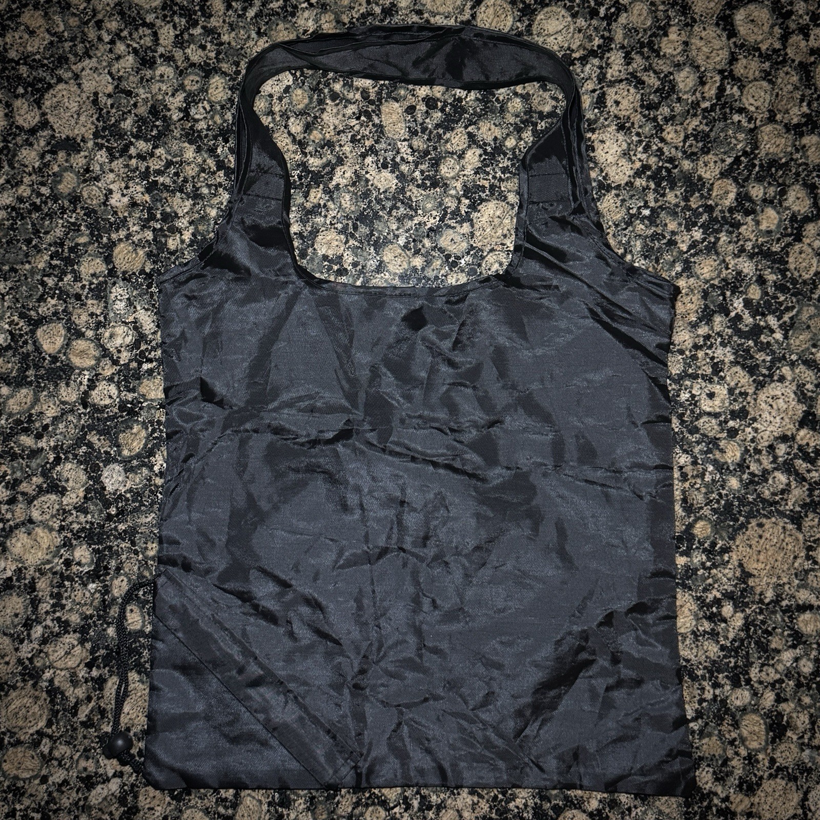The North Face Nylon Reusable Shopping Tote Bag Lightweight Black Foldable