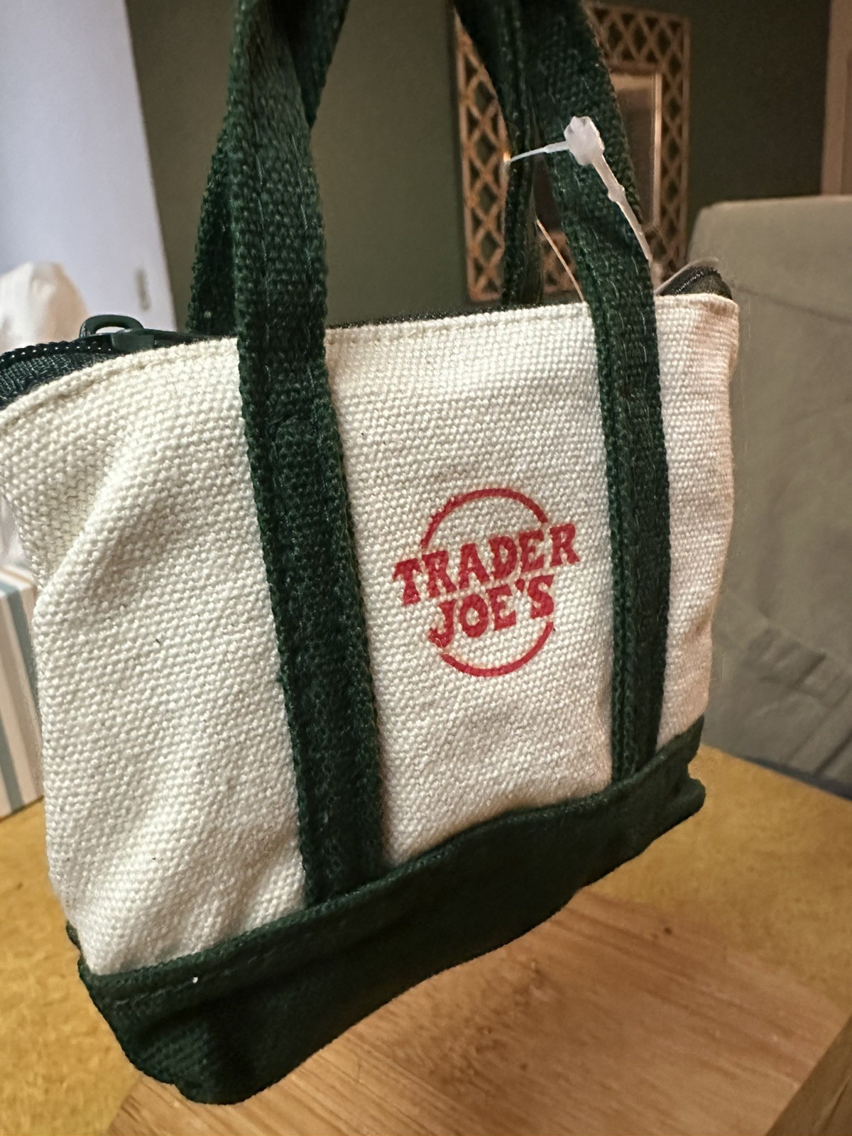 Trader Joe’s Mini Tote 2-in-1, Reusable Shopping Bag Case