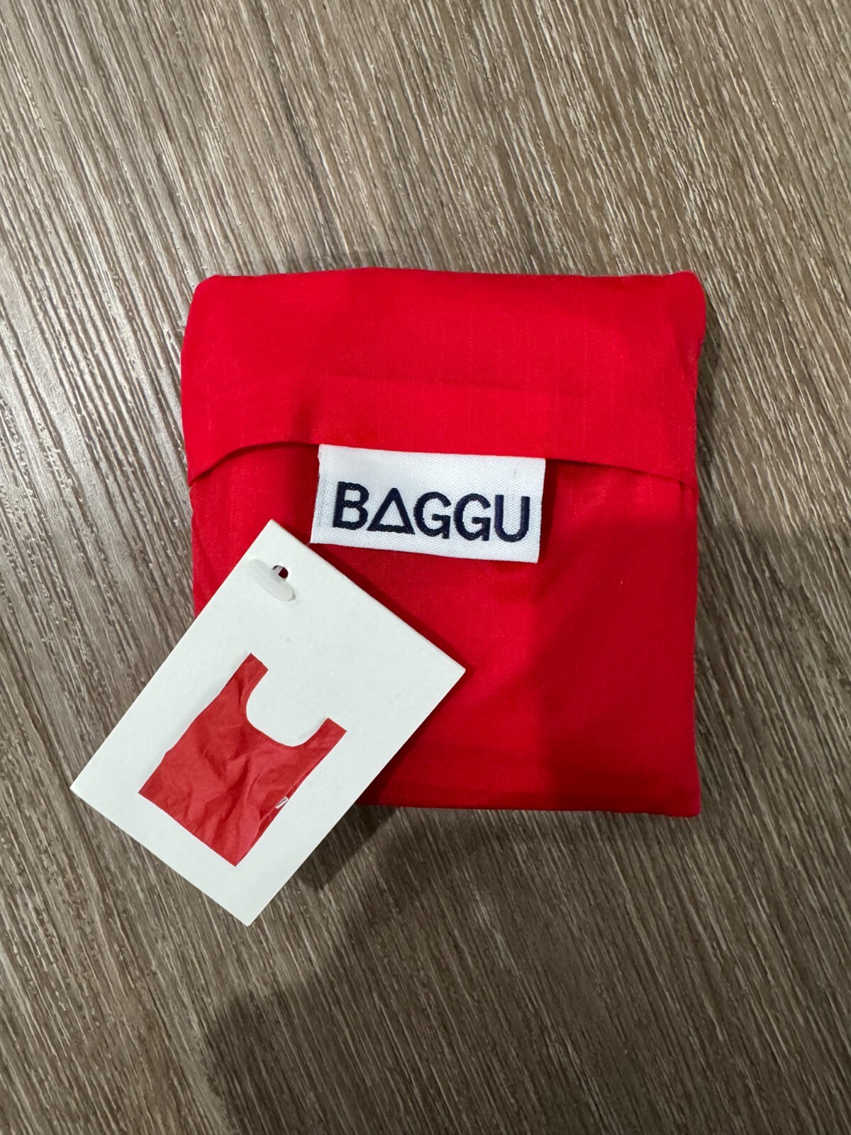 BAGGU Red Japanese Ginza Snoopy Standard Reuseable Bag NWT HTF Rare