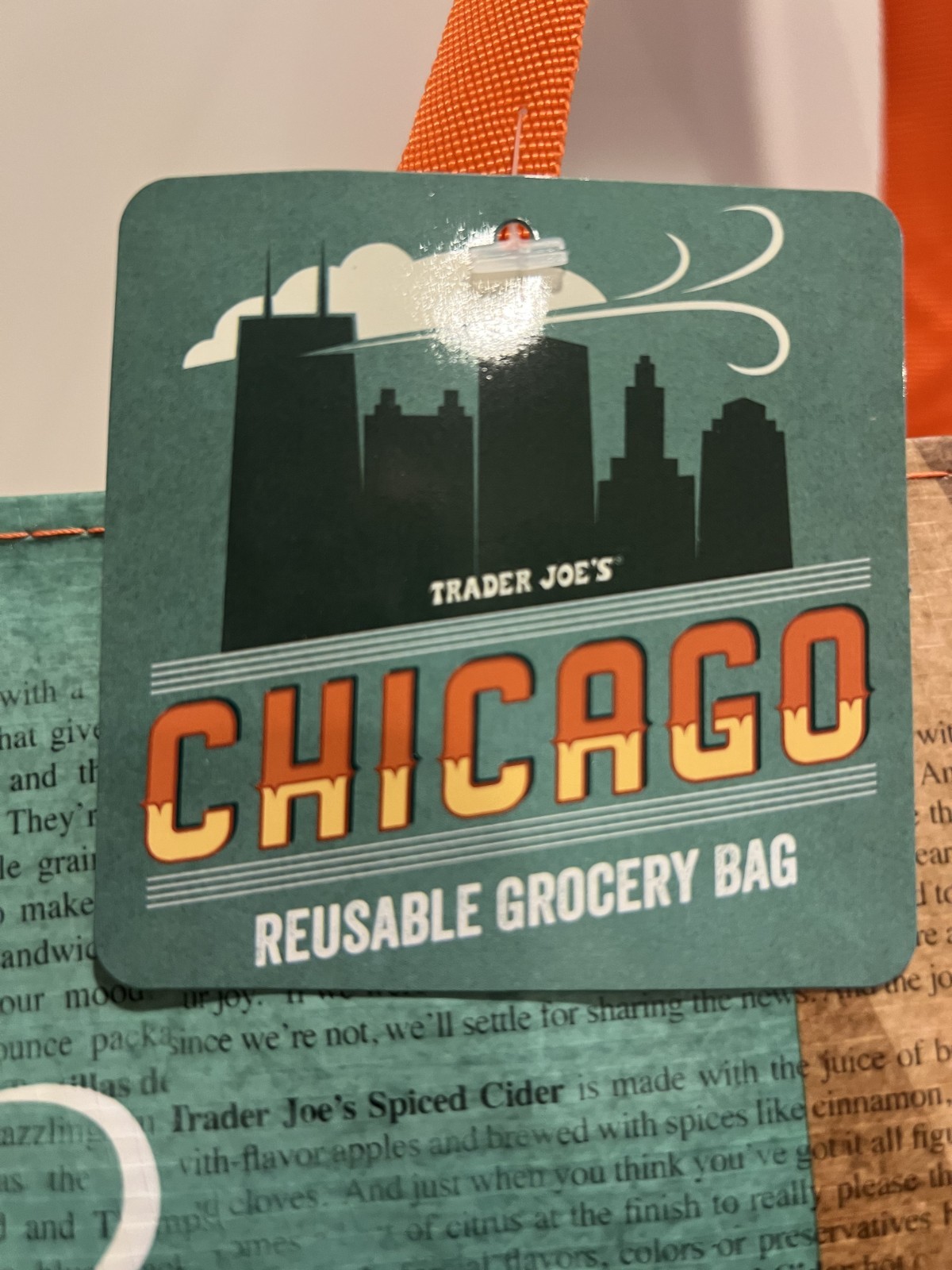 Trader Joe’s CHICAGO 1/2 & 1/2 Regional Reusable Shopping Bag – Collect ‘em All!